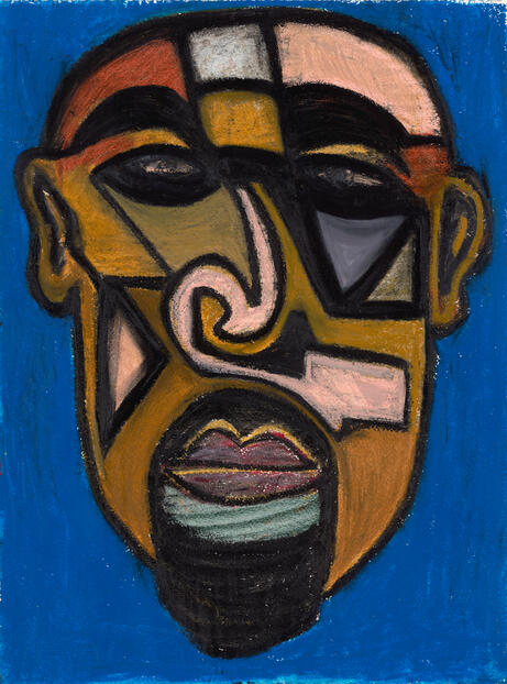 DESPAIR 20x16 PASTEL ON PAPER