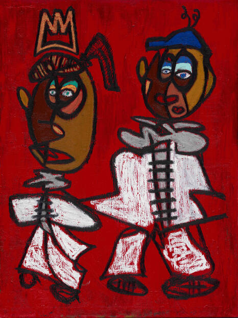 Them, 2022 (Private Collection) 48 x 36 Oil on Canvas